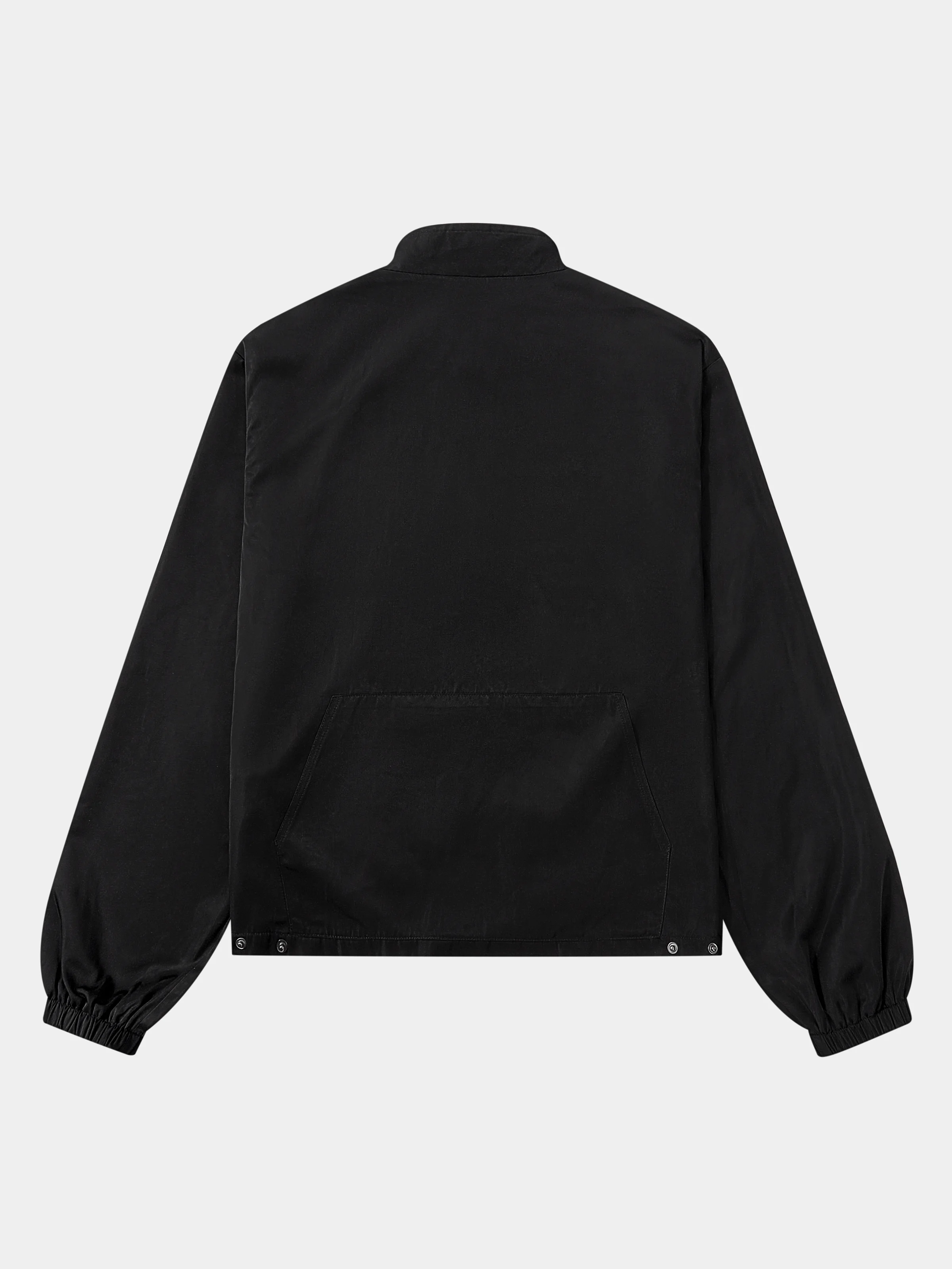 Urban Loose Mock Neck Plain Jacket Fashionable And Light Work Clothes