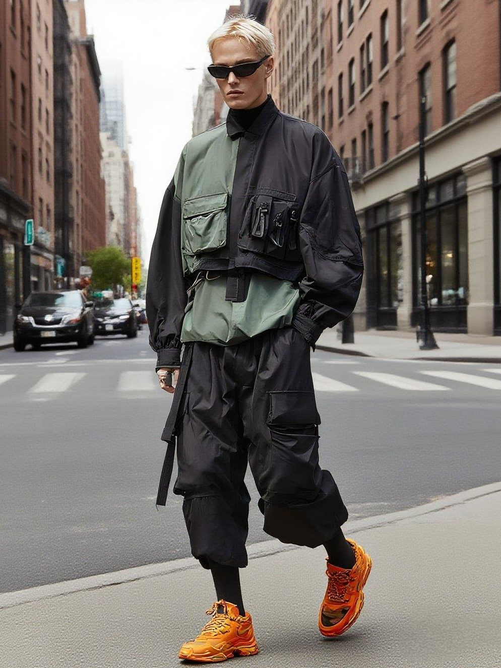 Casual Overalls Urban Fitness Jogging Sports Pants Hiking Tactical Pants Multi-Pocket