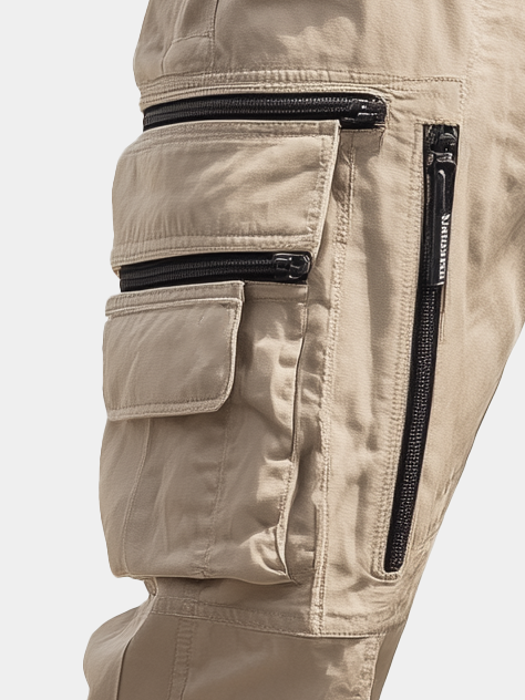 Casual Outdoor Cargo Pants Relaxed Fit Work Pants with Multi Pockets