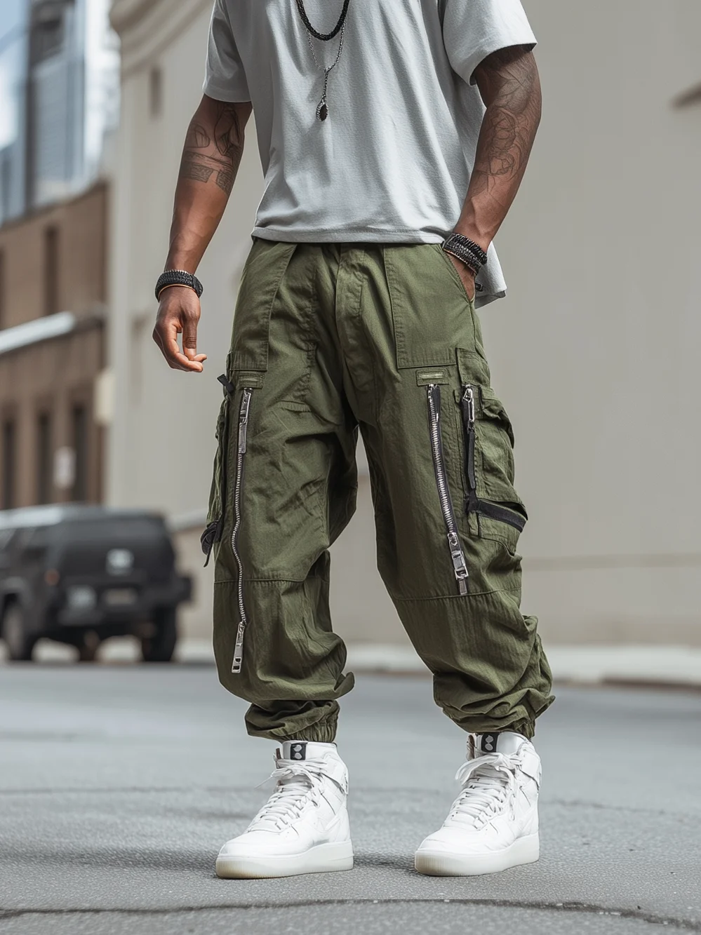 Tactical Pants Water Resistant Ripstop Cargo Pants Work Hiking Pants