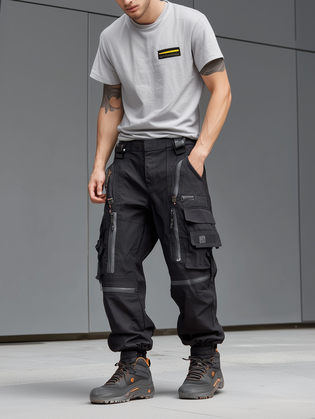Tactical Pants Water Resistant Ripstop Cargo Pants Work Hiking Pants