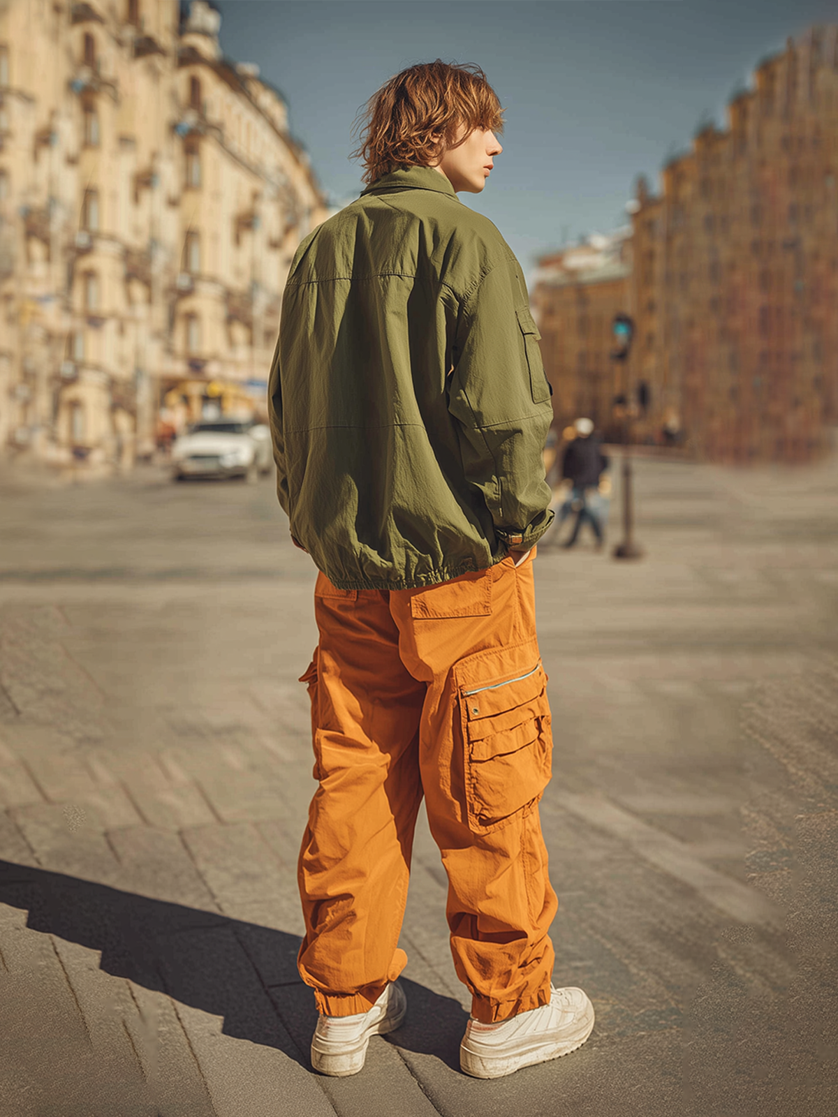 Street Style Tactical Pants Water Resistant Ripstop Cargo Pants Work Hiking Pants
