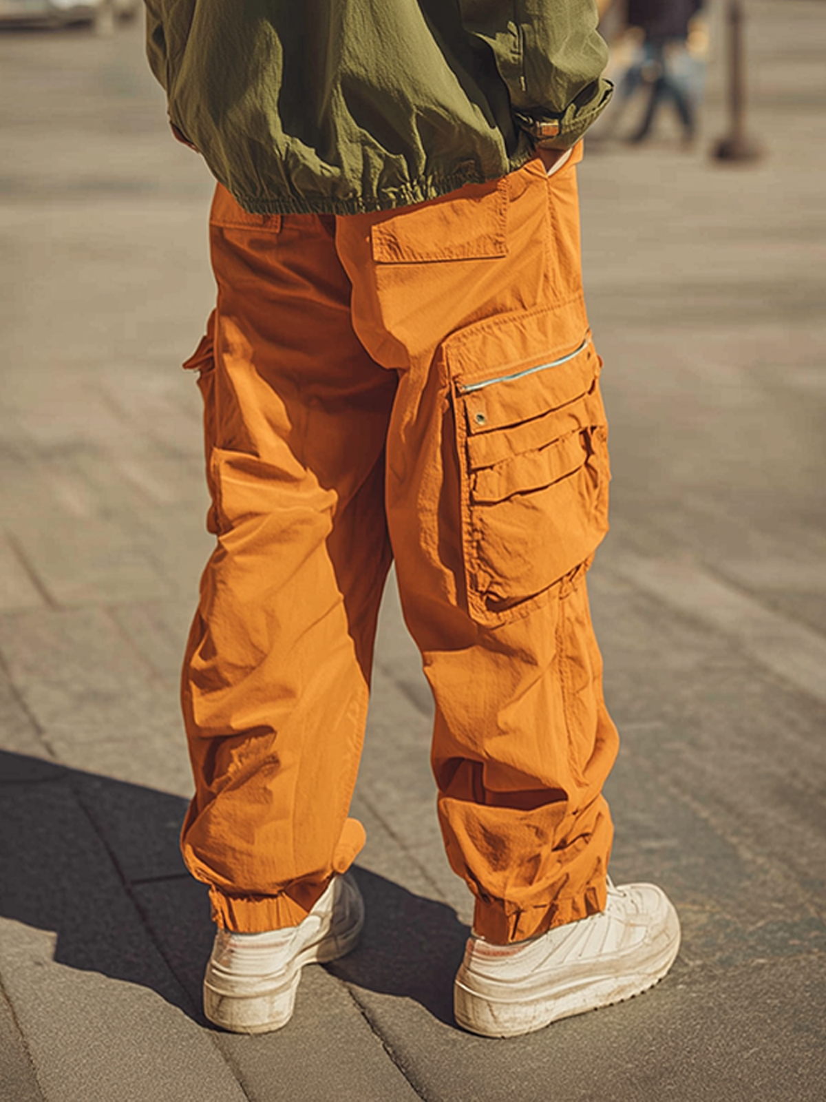 Street Style Tactical Pants Water Resistant Ripstop Cargo Pants Work Hiking Pants