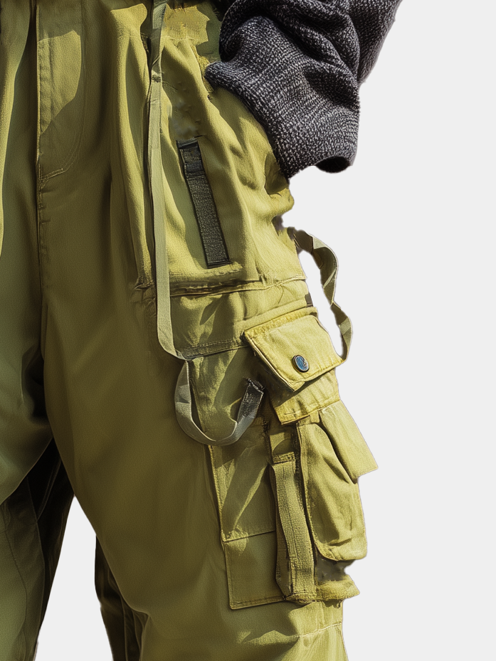Street Style Tactical Pants Water Resistant Ripstop Cargo Pants Work Hiking Pants