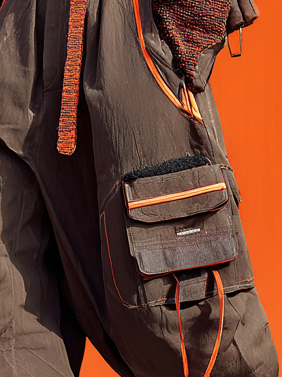 Streetwear Outdoor Cargo Pants Relaxed Fit Work Pants with Multi Pockets
