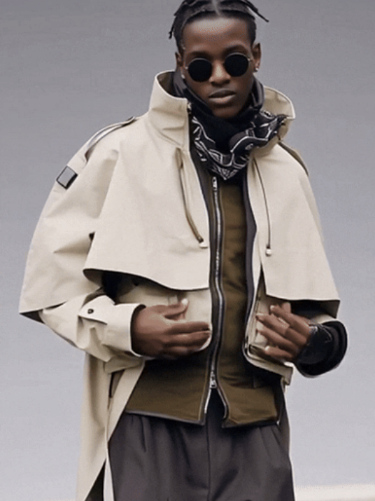 Multi-Style Urban Street Fashion Cool Jacket Outerwear Waterproof And Windproof Work Clothes For Hiking Out