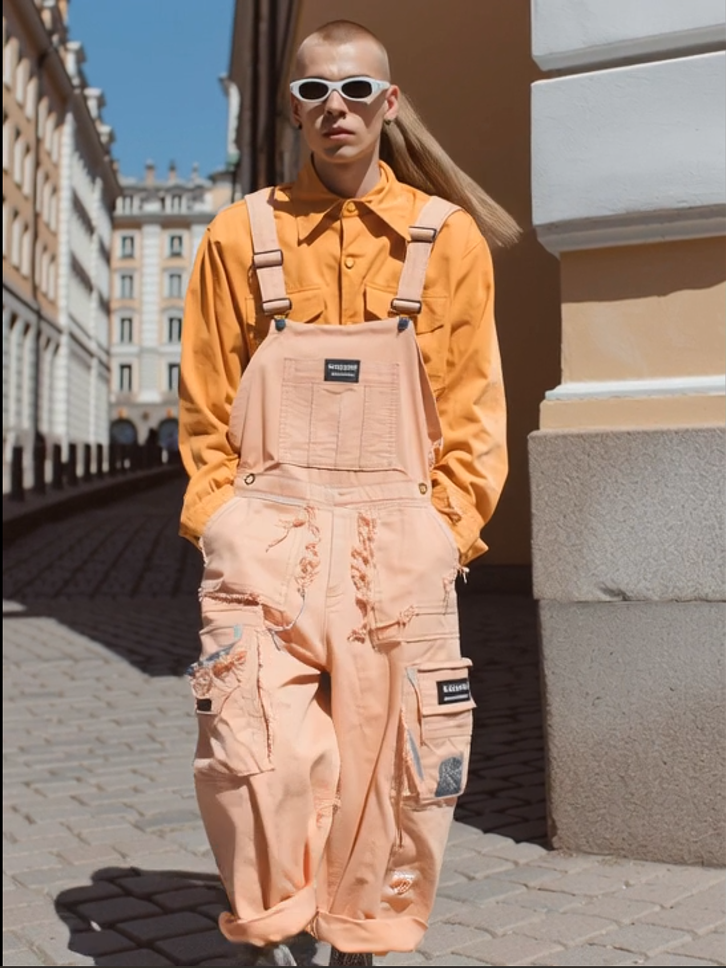 Bib Pants Multi-Pocket Ripstop Anti-static Cargo Pants Work Hiking Pants