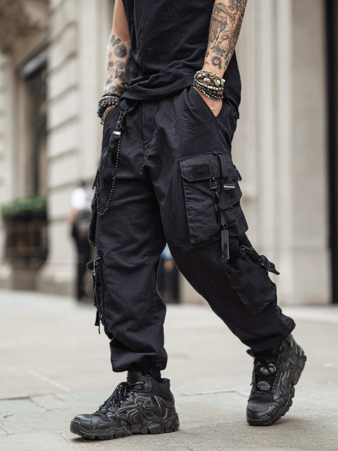 Streetwear Tactical Pants Water Resistant Ripstop Cargo Pants Work Hiking Pants