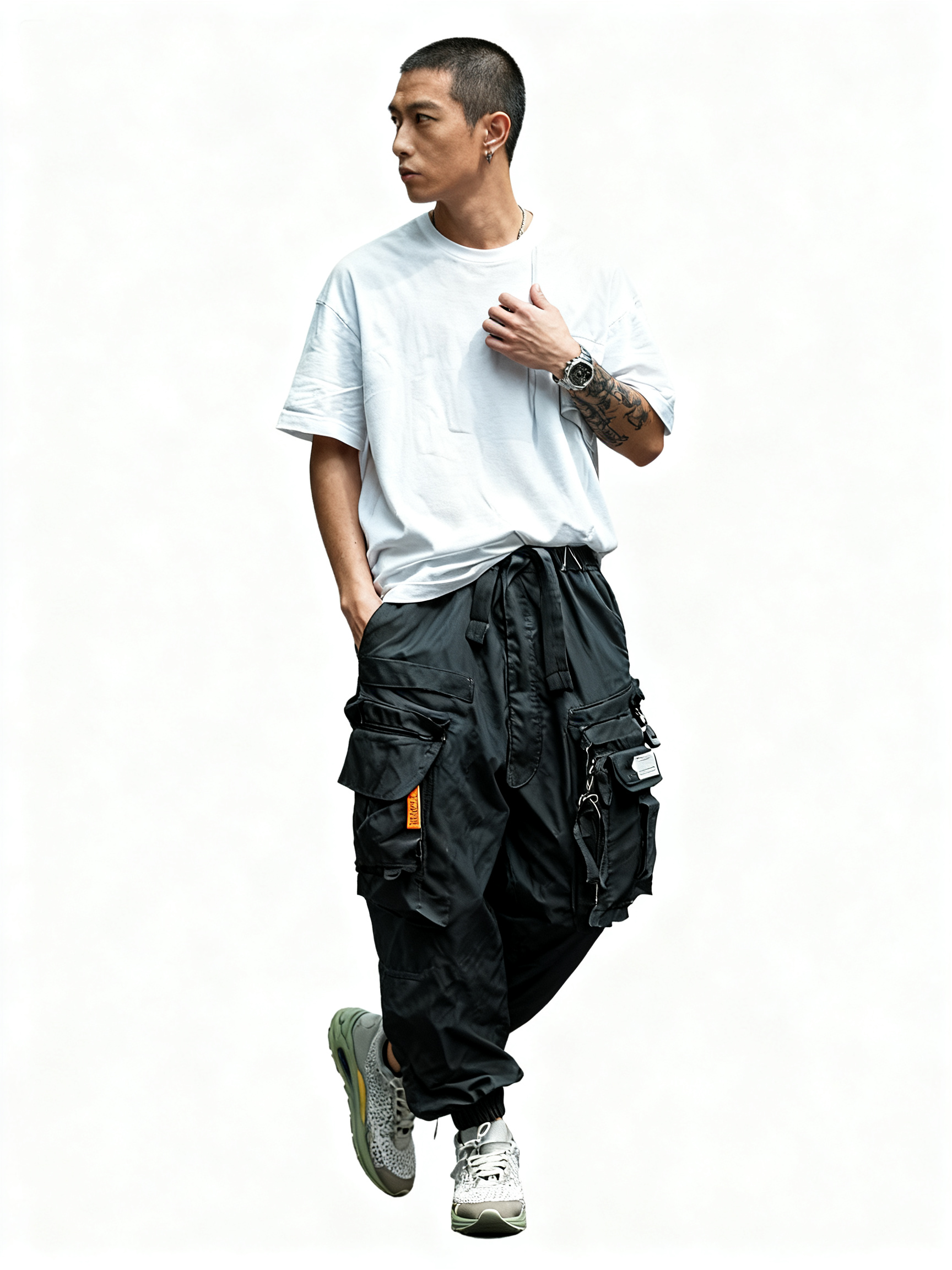 Tactical Pants Water Resistant Ripstop Cargo Pants Work Hiking Pants