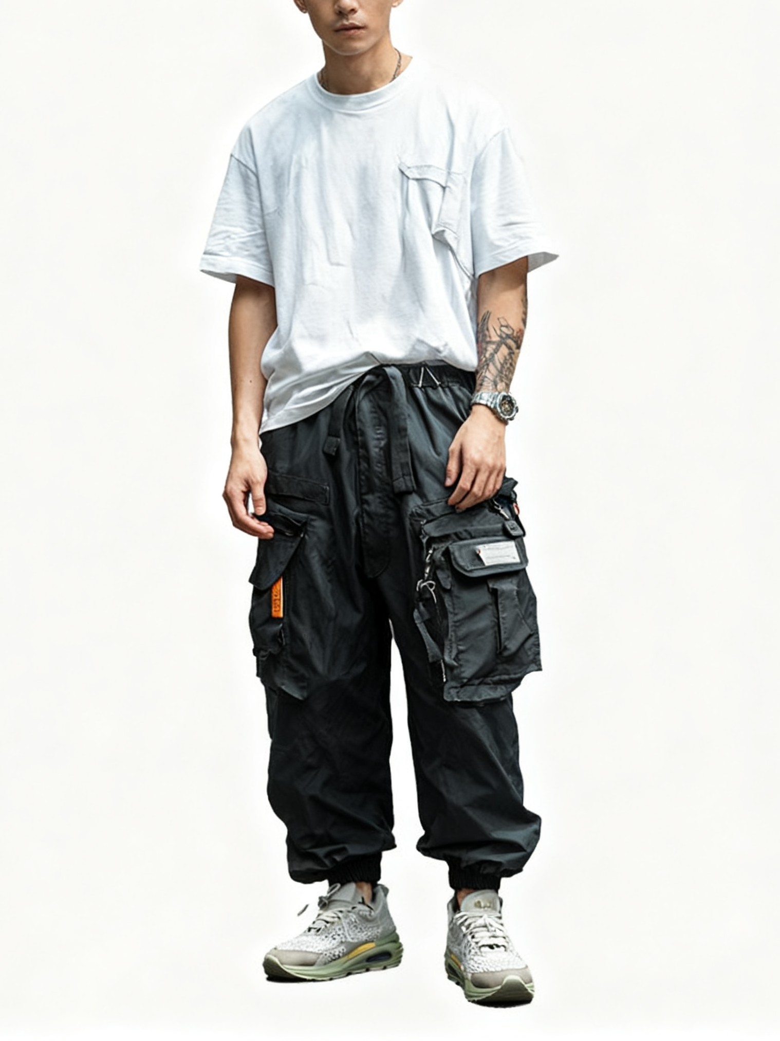 Tactical Pants Water Resistant Ripstop Cargo Pants Work Hiking Pants