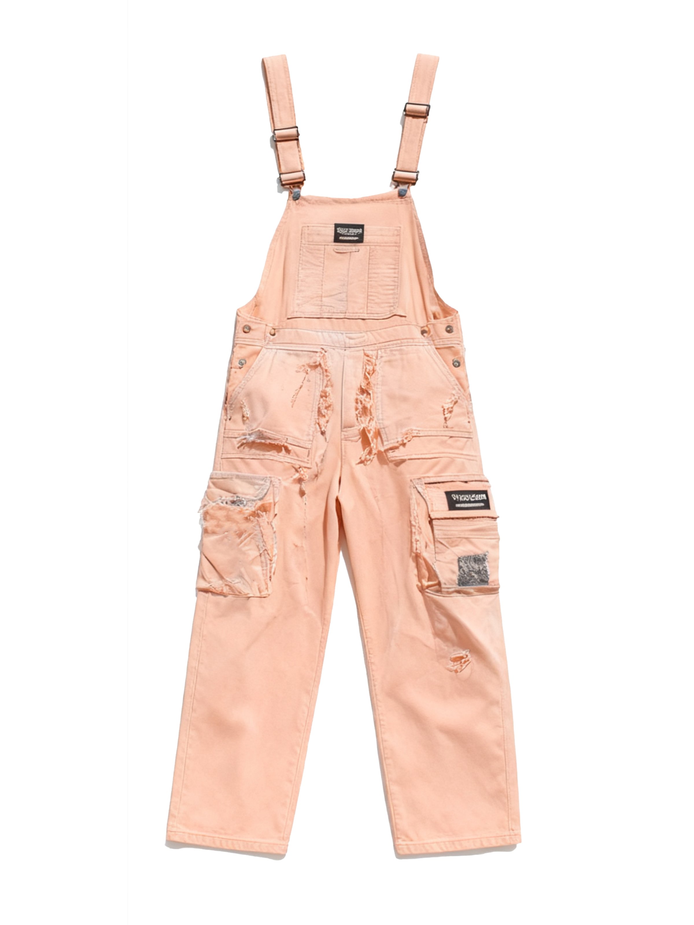 Bib Pants Multi-Pocket Ripstop Anti-static Cargo Pants Work Hiking Pants