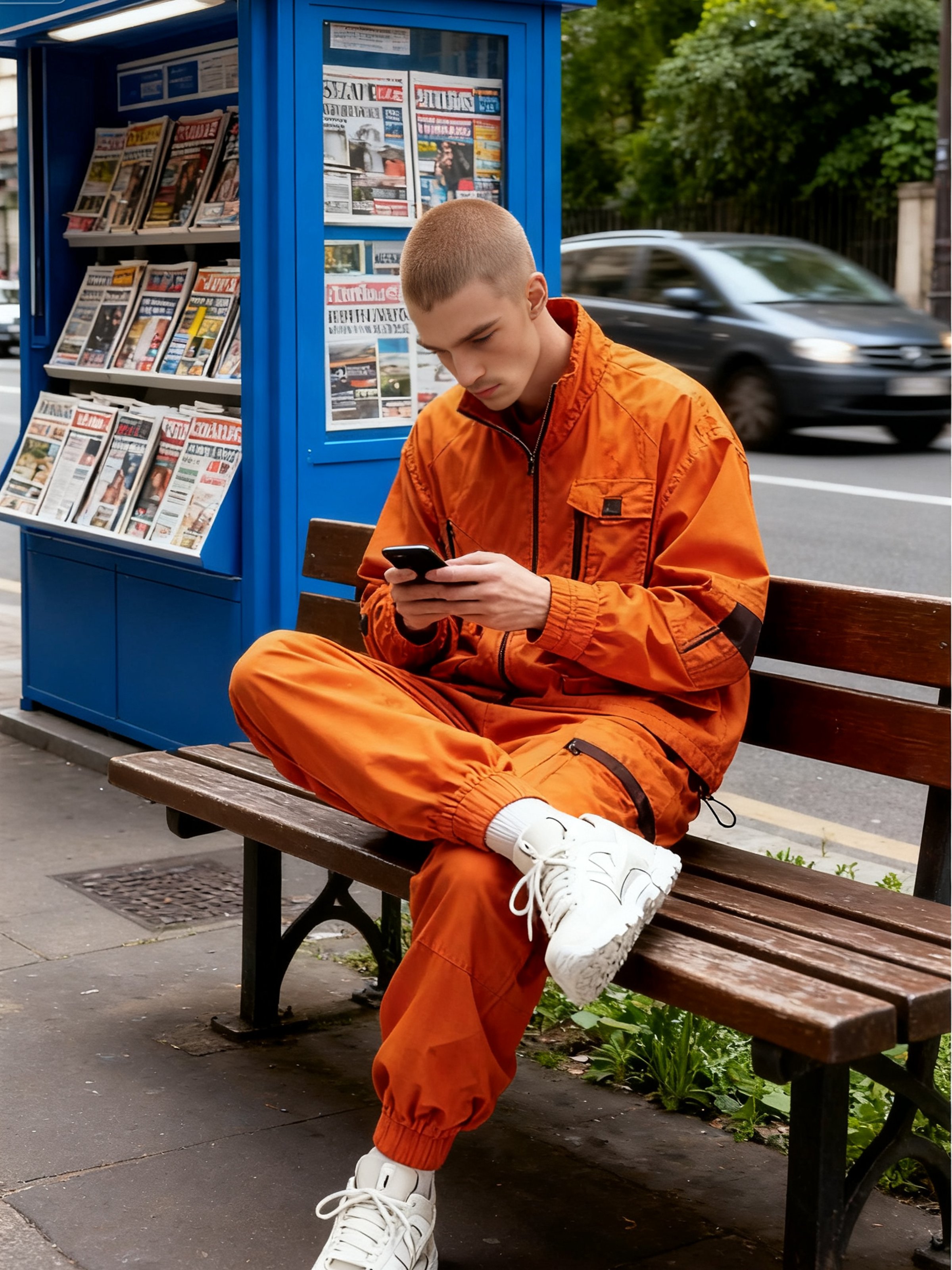 Tear-resistant Avant-garde Functional Trendy Style Pocket Workwear Jogger Pants