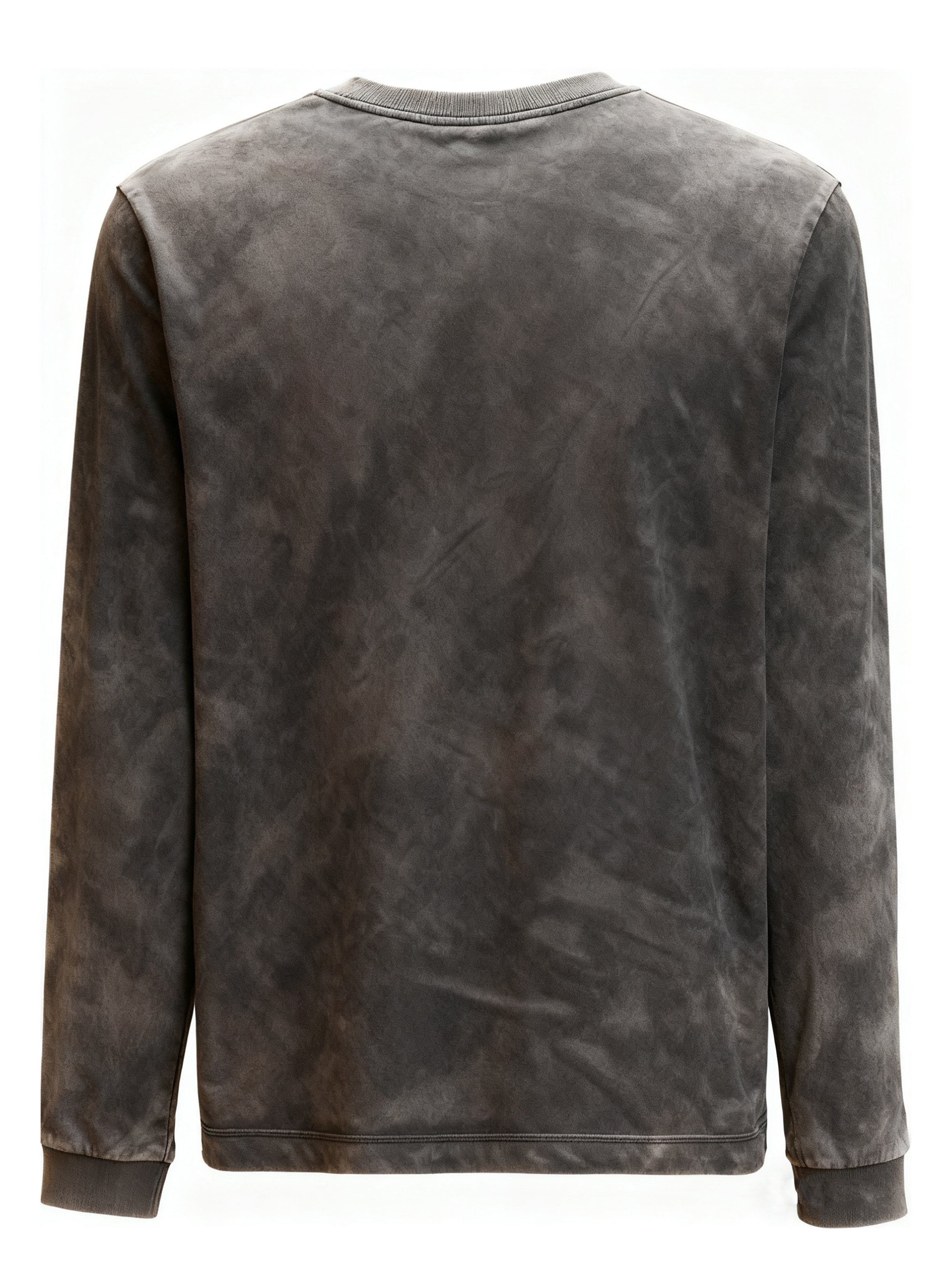 Men's Washed Loose Trend Workwear Long Sleeve T-shirt