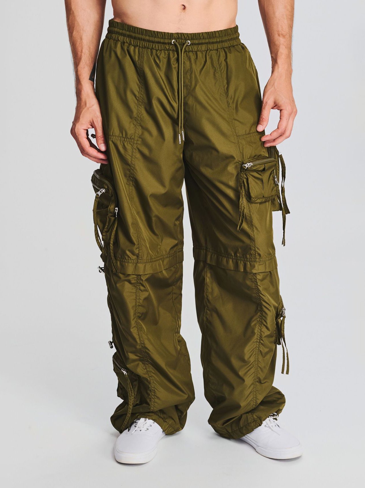 Street Style Tactical Pants Water Resistant Ripstop Cargo Pants Work Hiking Pants