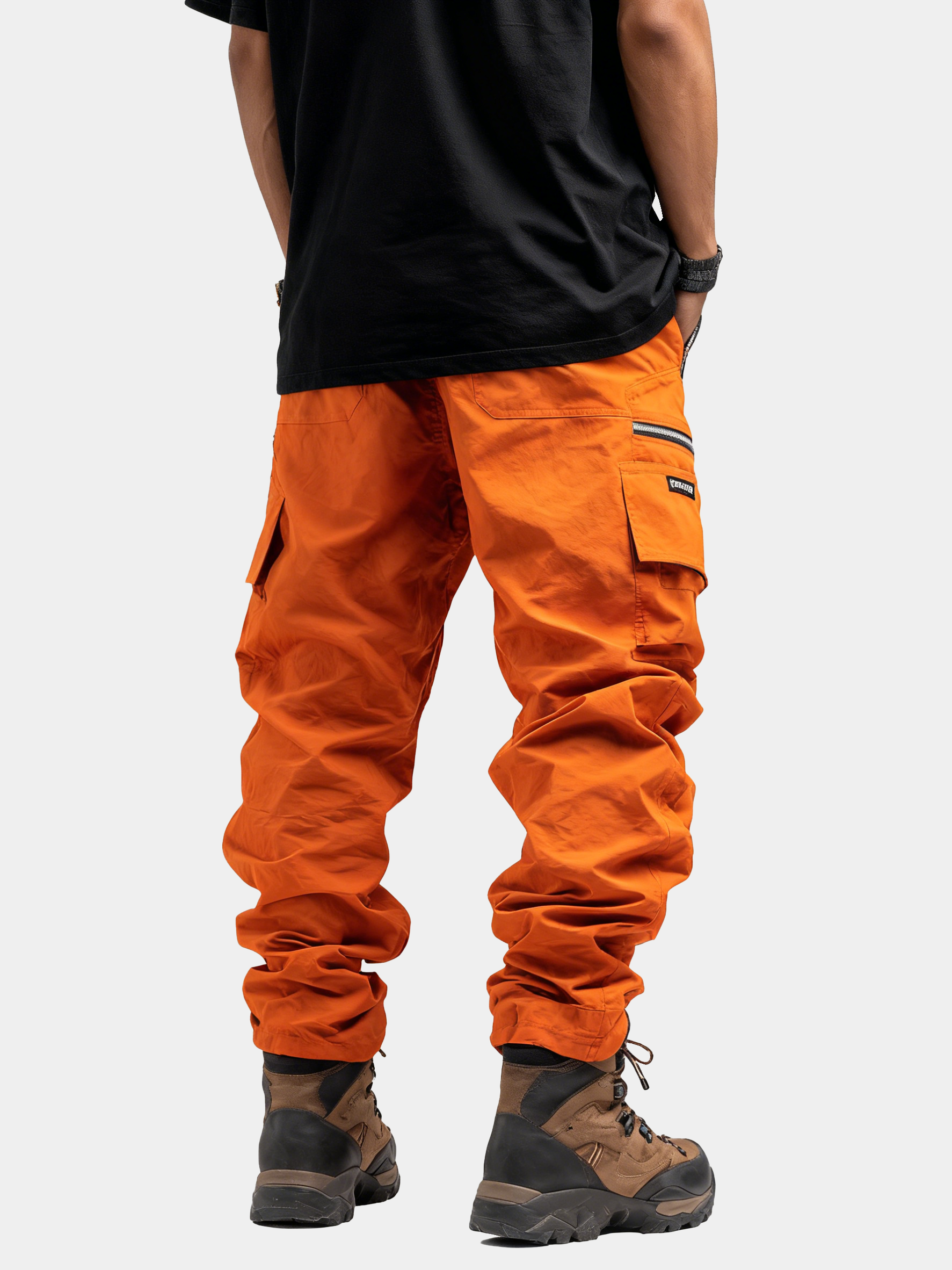 Street Style Tactical Pants Water Resistant Ripstop Cargo Pants Work Hiking Pants