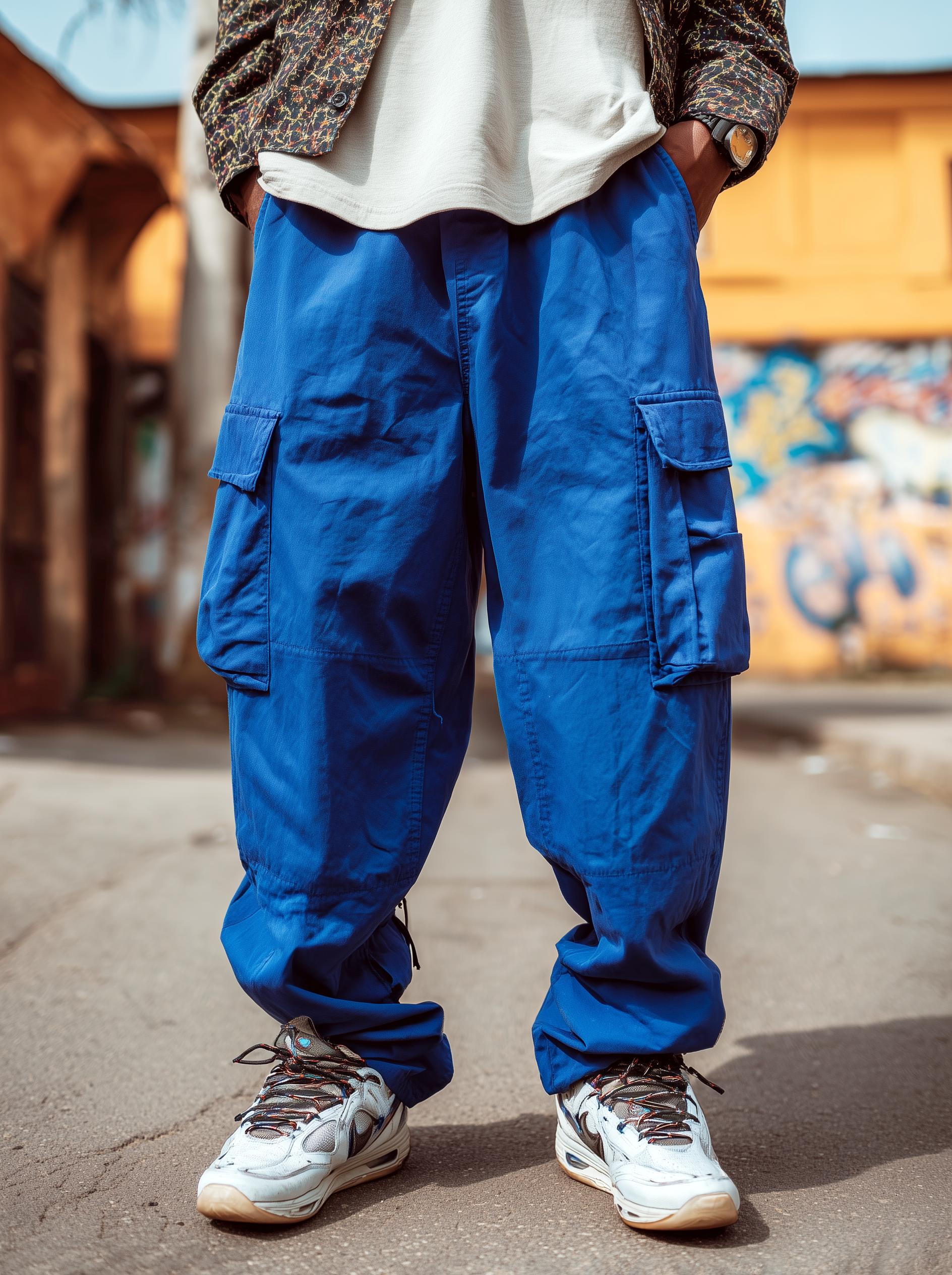 Teflon Three-proof Fabric All Season Waterproof Ripstop Lightweight Straight Cargo Pants Work Hiking Pants