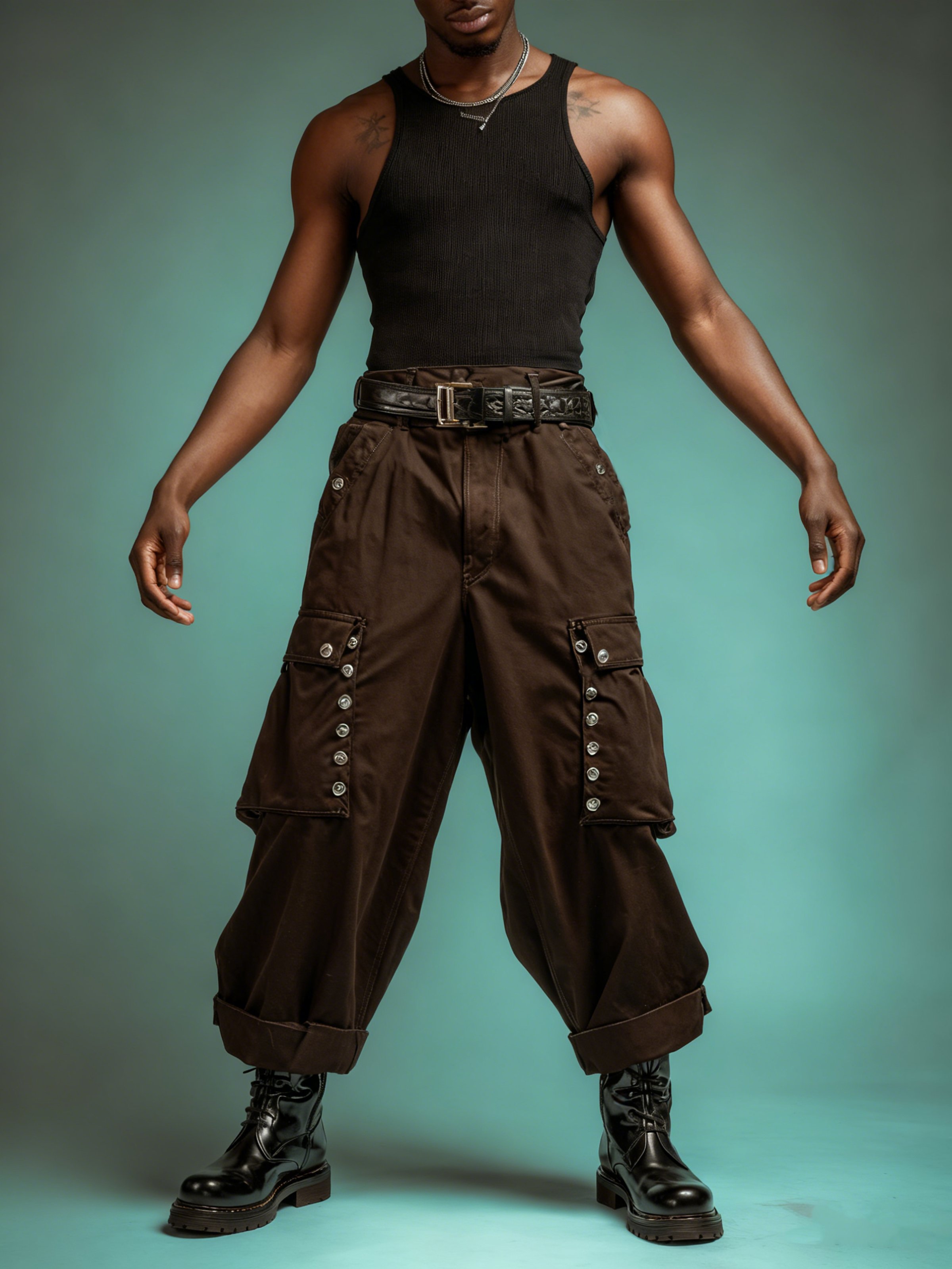 Men's Streetwear-Inspired Ripstop Hiking Work Pants