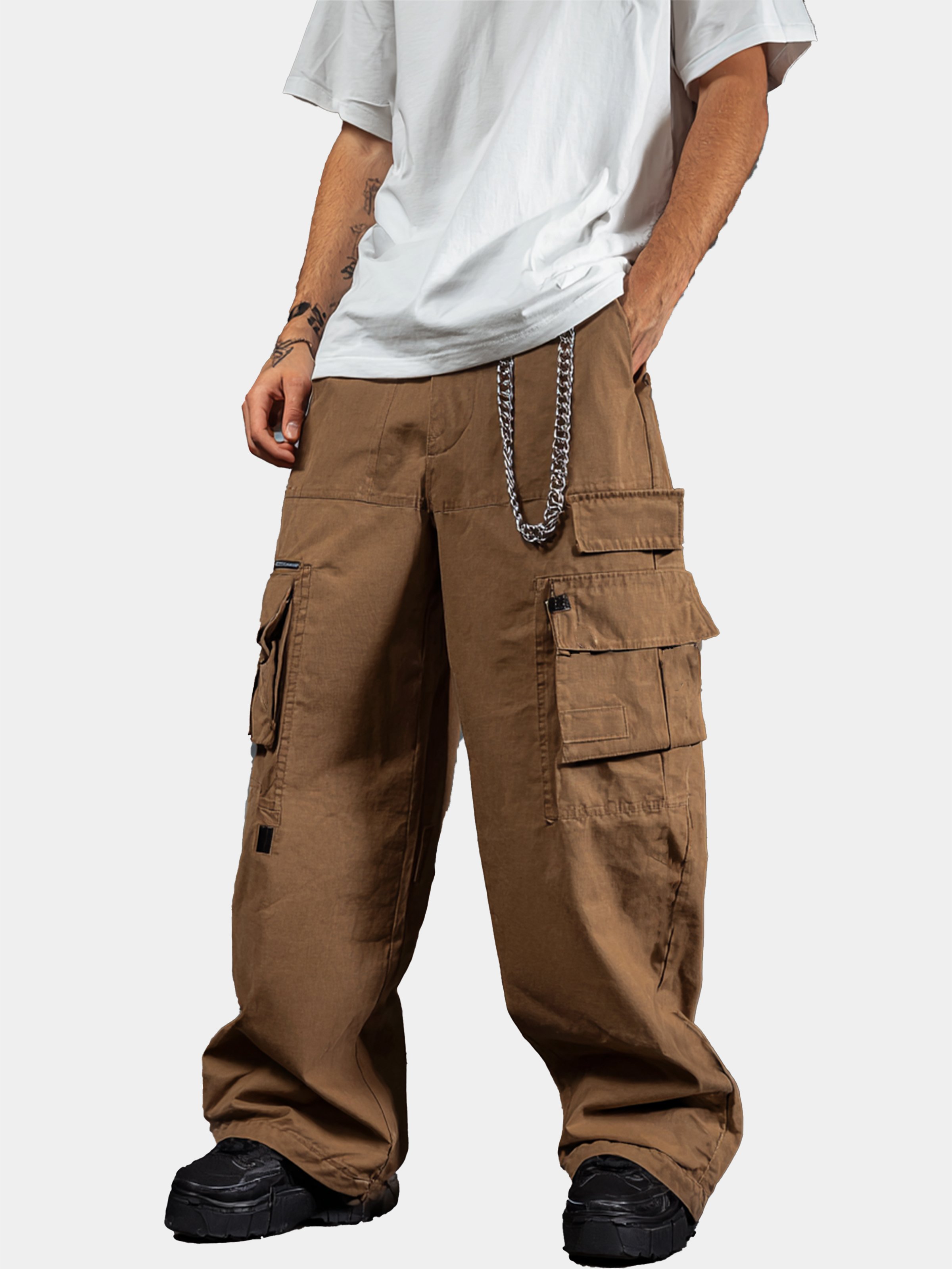 Street Style Tactical Pants Ripstop Cargo Pants Work Hiking Pants