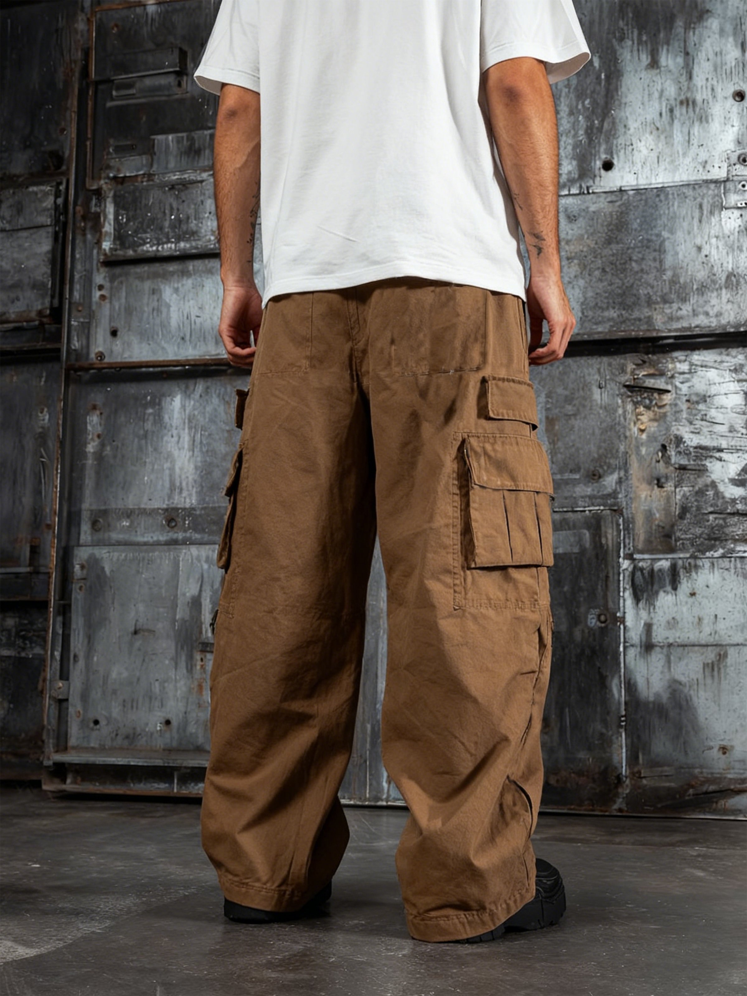 Street Style Tactical Pants Ripstop Cargo Pants Work Hiking Pants