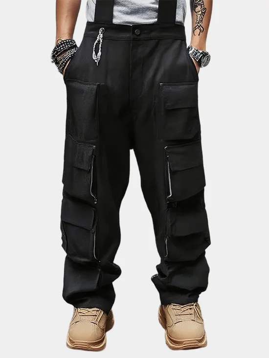 Overalls Loose Casual Work Clothes Fashion Lightweight Loose With Work Pockets