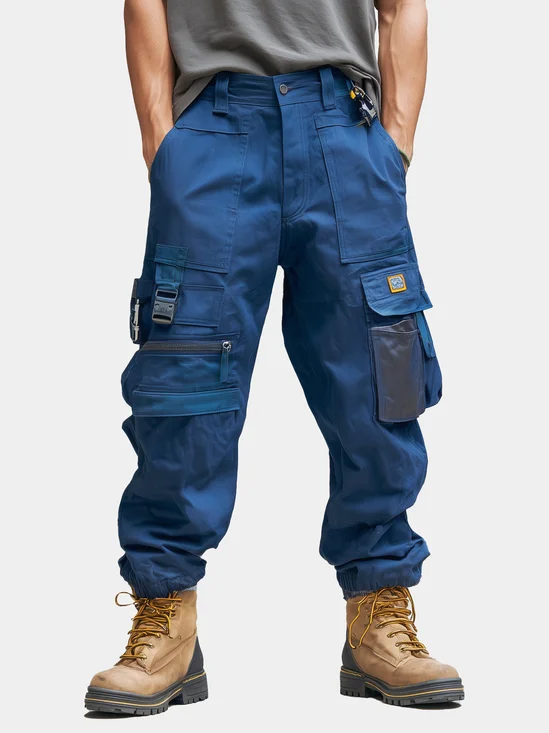 Street Style Tactical Pants Water Resistant Ripstop Cargo Pants Work Hiking Pants
