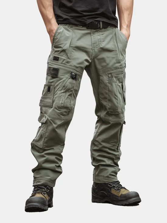 Cargo Pants Casual Outdoor Relaxed Fit Work Pants with Multi Pockets
