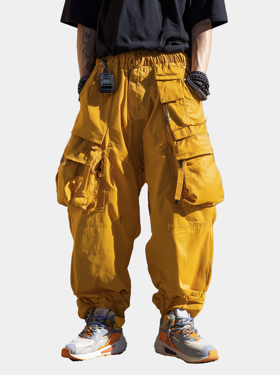 Street Style Tactical Pants Water Resistant Ripstop Cargo Pants Work Hiking Pants