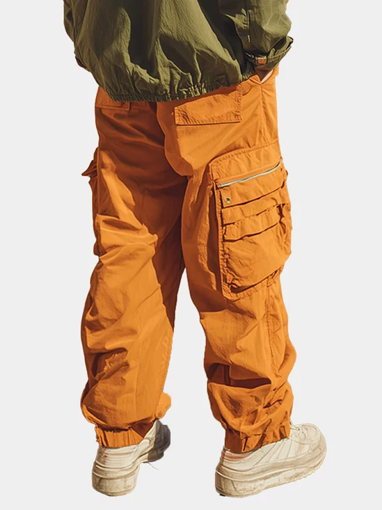 Street Style Tactical Pants Water Resistant Ripstop Cargo Pants Work Hiking Pants