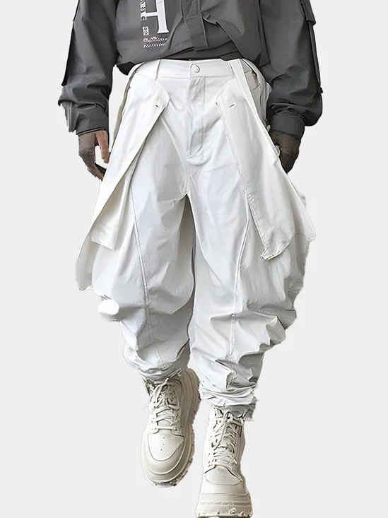 Urban Street Waterproof And Windproof Work Clothes For Hiking And Various Loose Pants