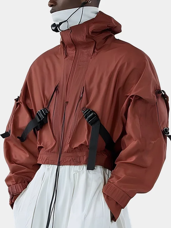 Waterproof And Windproof Workwear For Hiking, Versatile Urban Street Fashion Jackets