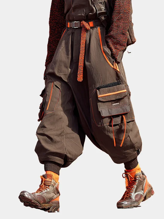 Streetwear Outdoor Cargo Pants Relaxed Fit Work Pants with Multi Pockets