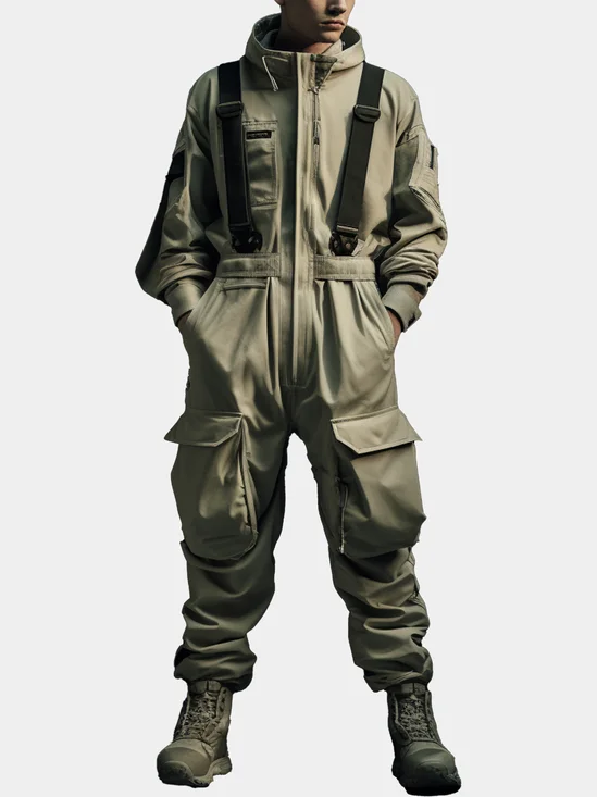 Tactical Jumpsuit Ripstop Anti-static Cargo Overall
