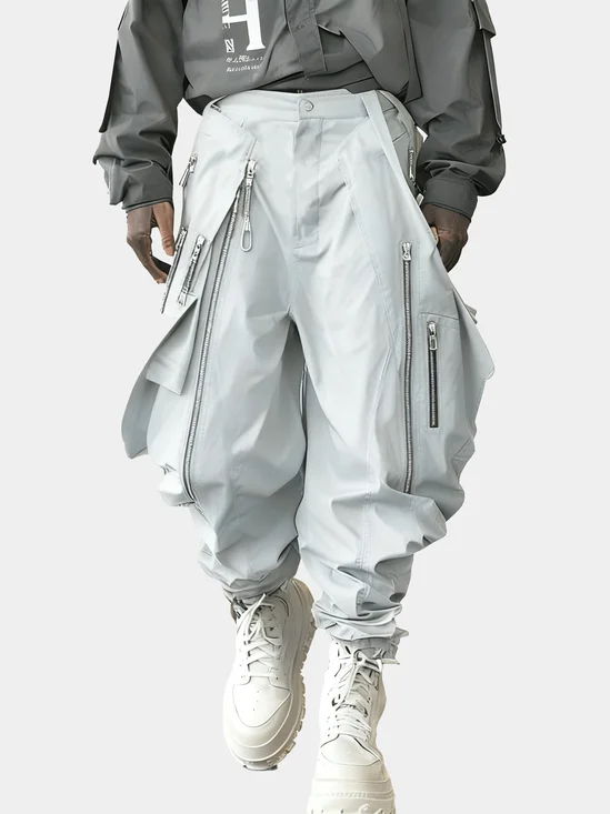 Urban Street Waterproof And Windproof Work Clothes For Hiking And Various Loose Pants