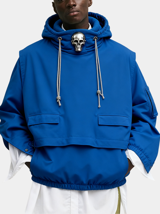 Workwear Urban Street Style Windproof Waterproof Fashionable Hooded Sweatshirt