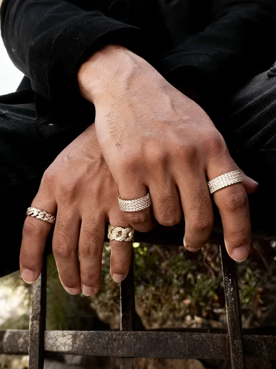 Zicron Titanium Steel Ring