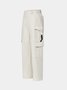 Streetwear Outdoor Washed Cargo Pants Relaxed Fit Work Pants with Multi Pockets