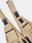 Bib Overalls Loose Fit Baggy Casual Workwear Fashion Lightweight Sloppy Coveralls with Cargo Pockets