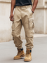 Casual Outdoor Cargo Pants Relaxed Fit Work Pants with Multi Pockets