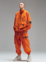 Ripstop High Street Trend Stand Collar Future Jogging Work Jacket