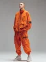 Tear-resistant Avant-garde Functional Trendy Style Pocket Workwear Jogger Pants