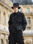 Urban Fashion 3D Pocket Poplin Work Shirt