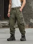 Casual Outdoor Cargo Pants Relaxed Fit Work Pants with Multi Pockets