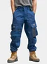 Street Style Tactical Pants Water Resistant Ripstop Cargo Pants Work Hiking Pants