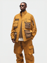 Streetwear Tactical Jacket Performance Lined Water Resistant Warm Outdoor Work Jacket