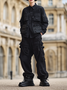 Urban Fashion 3D Pocket Poplin Work Shirt