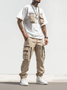 Casual Outdoor Cargo Pants Relaxed Fit Work Pants with Multi Pockets