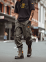 Casual Outdoor Cargo Pants Relaxed Fit Work Pants with Multi Pockets