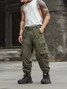 Casual Outdoor Cargo Pants Relaxed Fit Work Pants with Multi Pockets