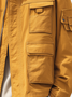 Street Style Lined Water Resistant Flap Pockets Work Jacket
