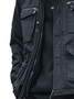 Water Resistant  Street Stand Collar Zipper Multi-Pocket Work Jacket